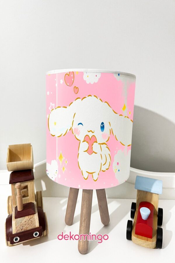 PEMBE CINNAMAROL BEBEK VE ÇOCUK ODASI ABAJUR