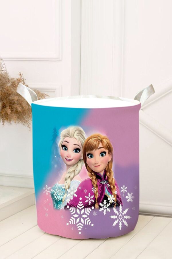 Üç Renkli Gökkuşağı Elsa Ve Anna Bebek Ve Çocuk Odası Oyuncak Sepeti