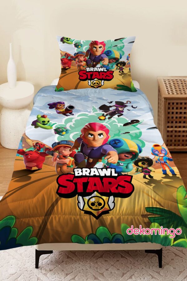 BRAWL STARS BEBEK VE ÇOCUK ODASI KAPİTONE YORGAN