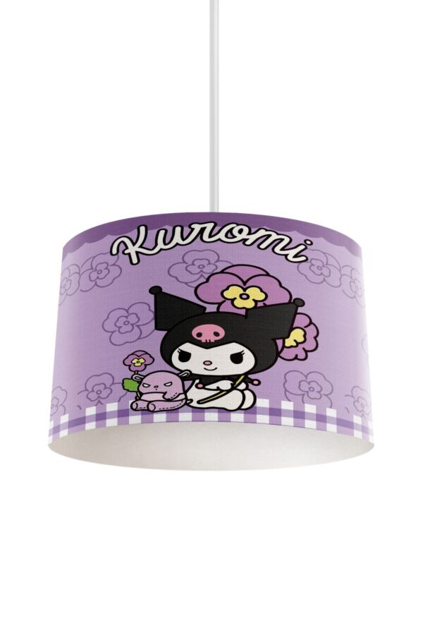 EKOSE ÇİÇEK MOR KUROMİ BEBEK VE ÇOCUK ODASI AVİZE