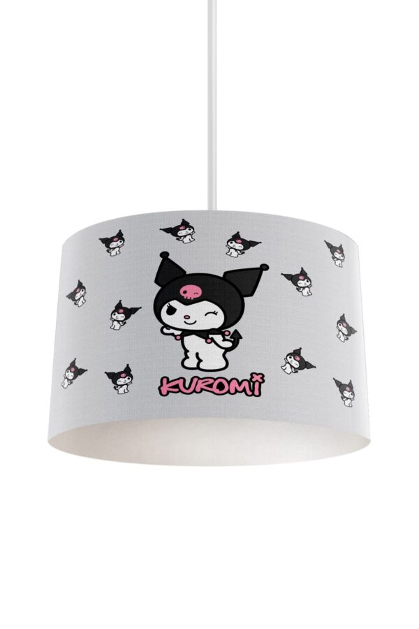 GRİ KUROMİ BEBEK VE ÇOCUK ODASU SARKIT AVİZE