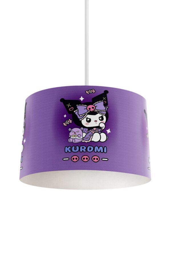 MOR KUROMİ BEBEK VE ÇOCUK ODASI AVİZE