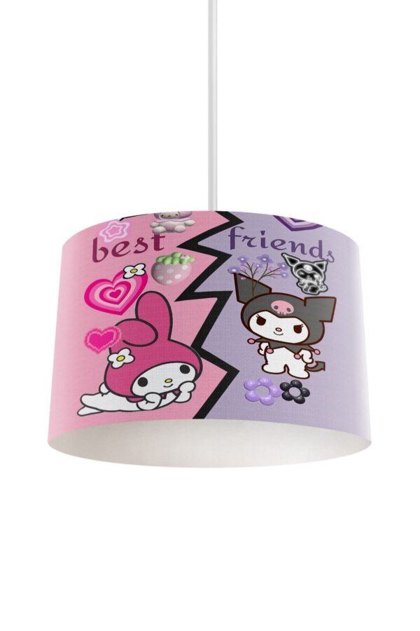 BEST FRİENDS KUROMİ MY MELODY BEBEK VE ÇOCUK ODASI AVİZE