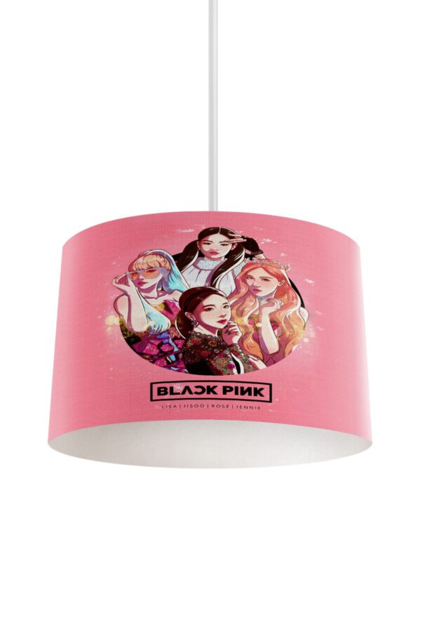 BLACK PINK DESENLİ BEBEK VE ÇOCUK ODASI AVİZE