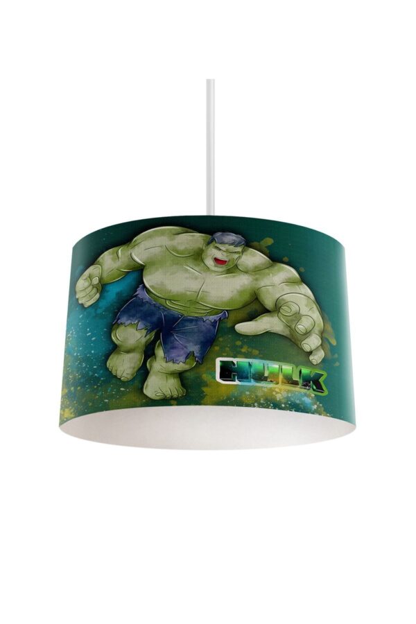 HULK YEŞİLDESENLİ BEBEK VE ÇOCUK ODASI AVİZE