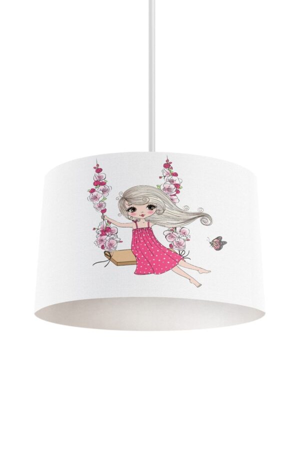 SALINCAK KIZ DESENLİ ÇOCUK VE BEBEK ODASI AVİZE