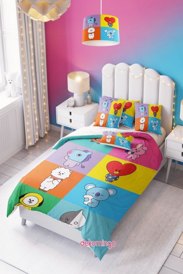 Uzaylı Tabela Aliena Bebek Ve Çocuk Odası Nevresim Takımı ( Çarşafsız )